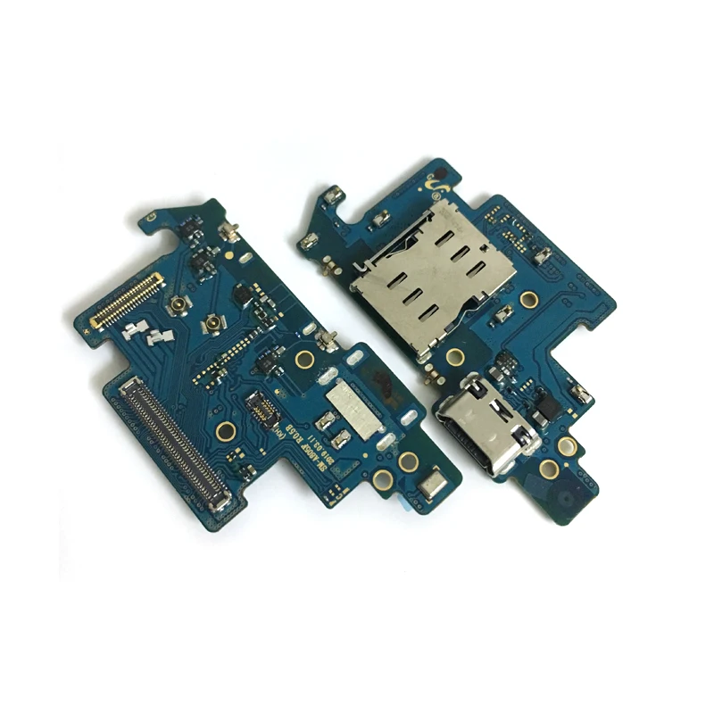 Usb зарядный док-порт разъем с микрофоном гибкий кабель для samsung Galaxy A10 A20 A30 A40 A50 A60 A70 A80 A90 - Цвет: A80 original