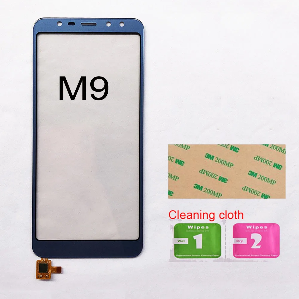 Blue No Tools M9 телефон сенсорный экран для Leagoo M9 Pro сенсорный экран дигитайзер для ремонта сенсорного экрана Переднее стекло объектив сенсор - Цвет: Blue No Tools