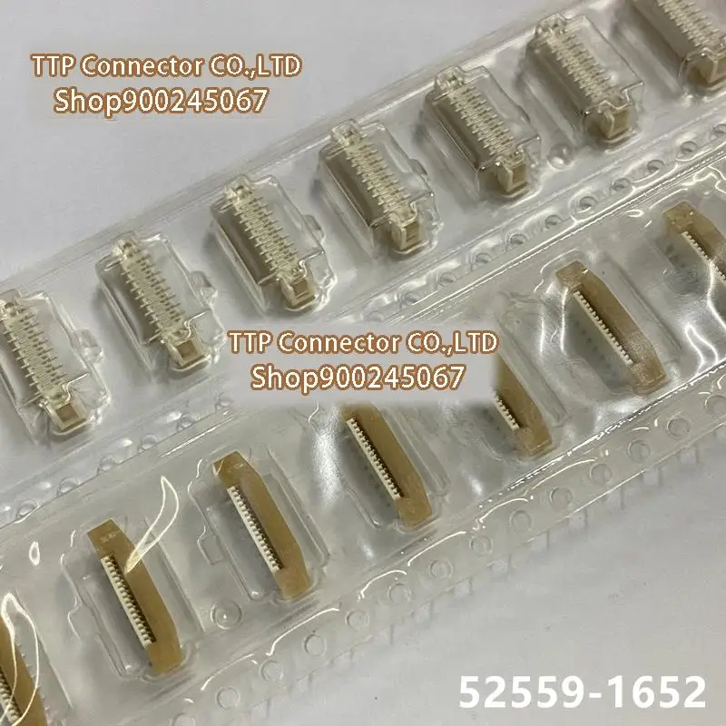 

10pcs/lot Connector 52559-1652 525591652 0.5mm Leg width16Pin 100% New and Origianl