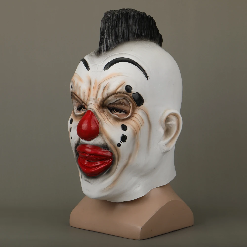 Halloween Masks Latex Party Joker Mask Red Nose Fancy Dress Cosplay Costume Mask Masquerade (8)
