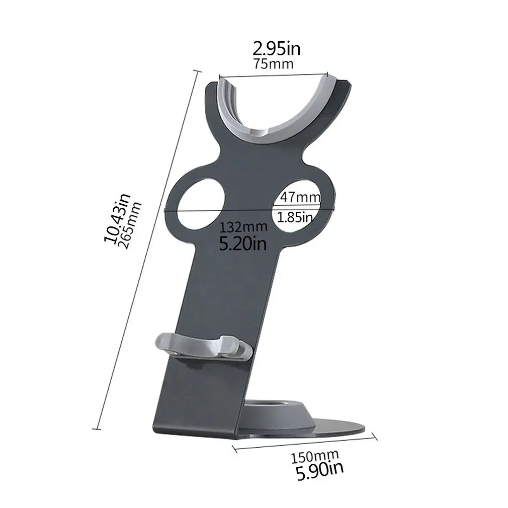Dyson Quadro Do Duto de Ar Secador de Cabelo Prateleira no Bocal