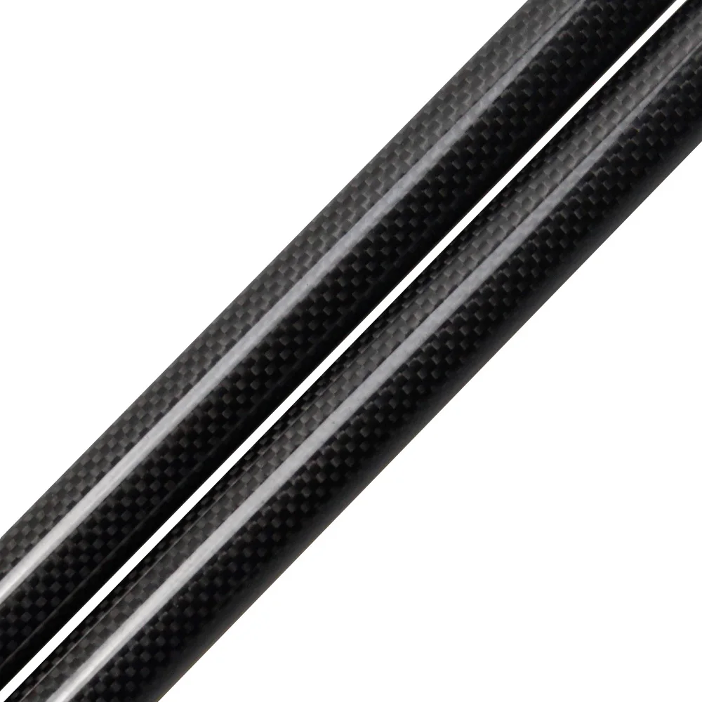 black carbon fiber Для Toyota Hiace H200 2008-2013 Высокая крыша задний Авто багажника из углеродного волокна газовые стойки пружинный подъемник поддержка демпфер 79 см - Цвет: black carbon fiber