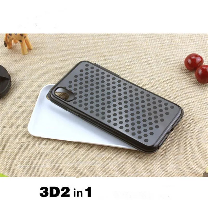 3D сублимационный чехол 2 в 1 для iPhone 6S 6 7 8 Plus X XR XS Max PC+ TPU пустой чехол с принтом 10 шт. Dropship