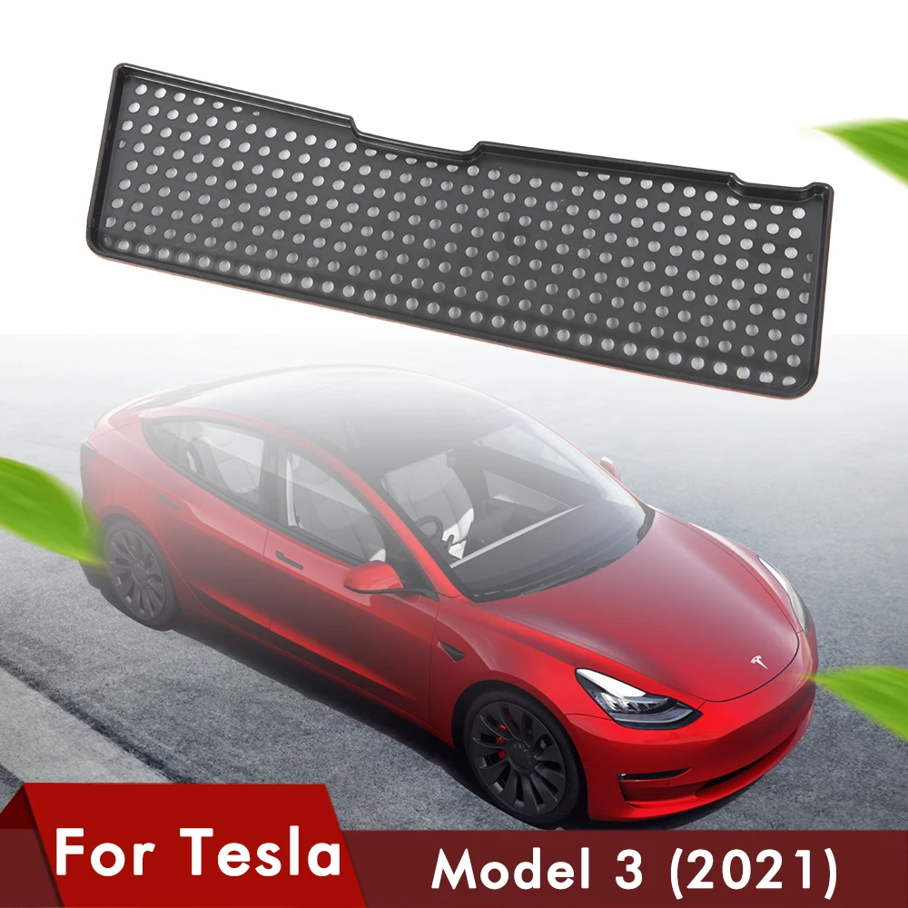 Heenvn-cubierta protectora de flujo de aire para coche, accesorios de entrada de aire para Tesla modelo 3, nuevo Model3, 2021