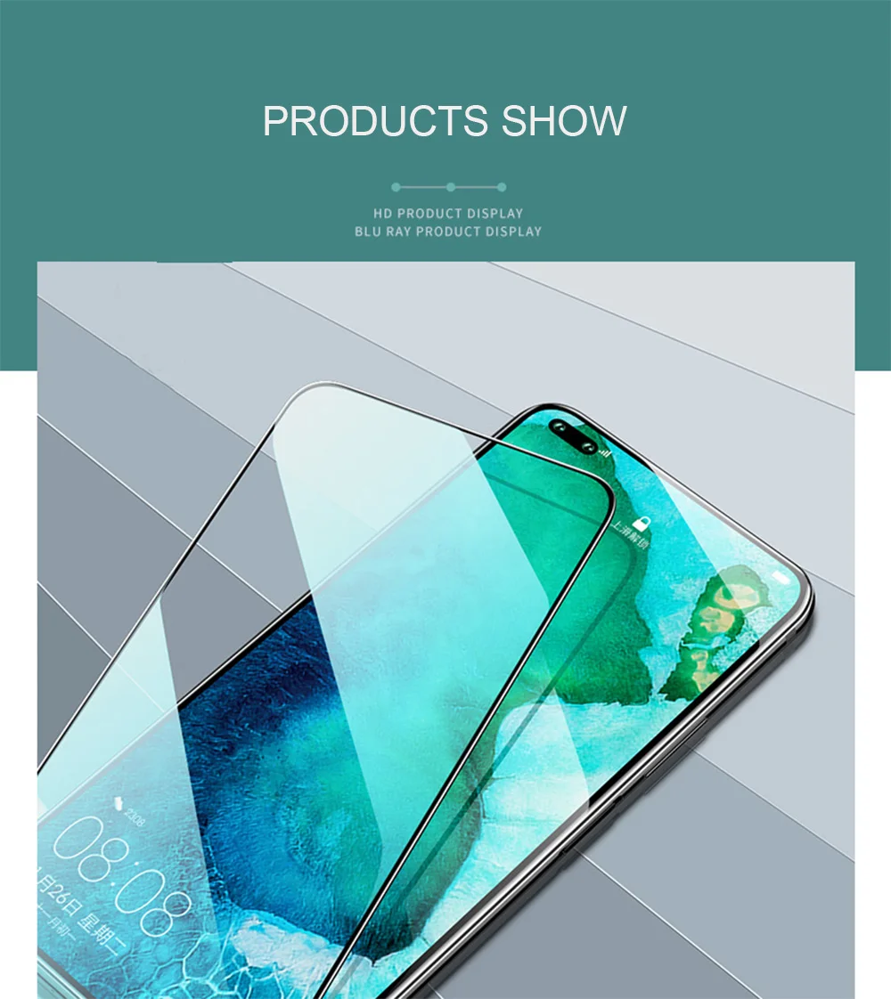 2 шт., стекло для huawei Honor V30 V 30 Pro, закаленное стекло, полное покрытие, защита экрана, защита от царапин, пленка для Honor View 30, стекло