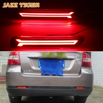 

JAZZ TIGER 2PCS Car LED Rear Fog Lamp Brake Light Reflector Bumper Light Auto Decoration Lamp For Suzuki Ciaz 2015 - 2018 2019