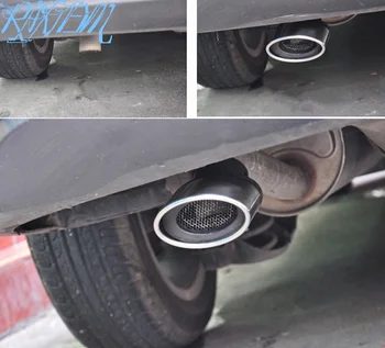 

Universal Car Auto Exhaust Muffler Rear Tail Throat Liner Accessories For Dacia duster logan sandero stepway lodgy mcv 2 dokker
