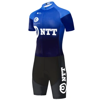 

2020 NTT team cycling skinsuit ciclismo summer outdoor skinsuits bicycle triathlon one piece triathlon suit ciclismo ropa hombre