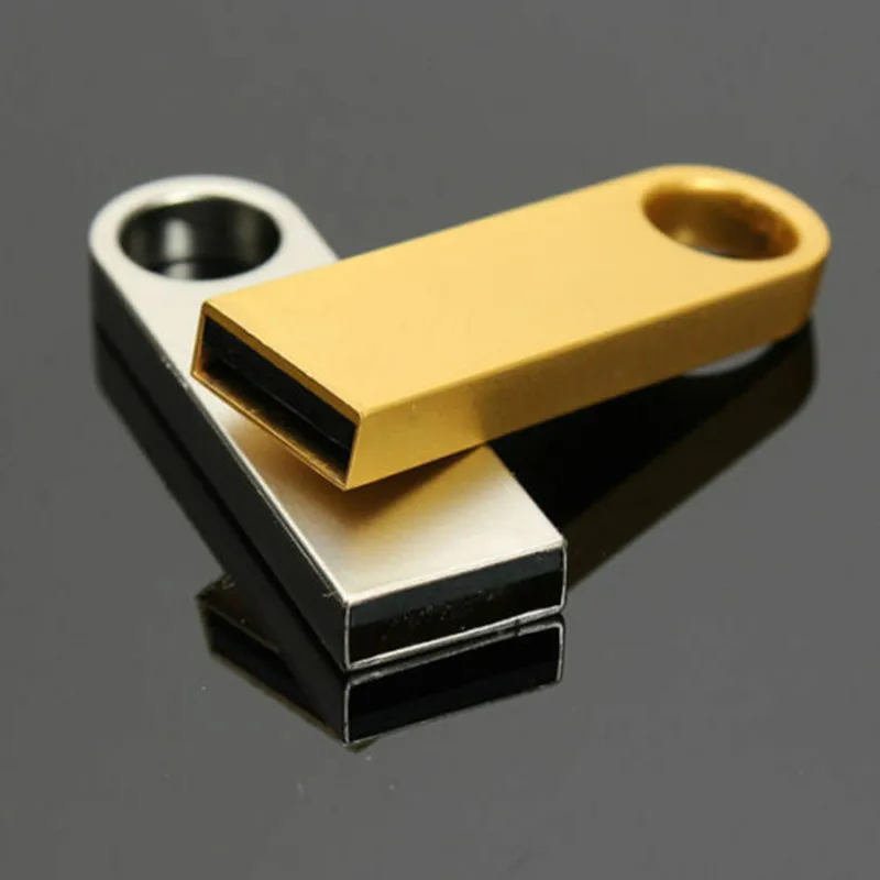 Pendrive de Metal 2,0, 32GB, 128GB, 16GB, 8GB, 4GB, unidad Flash Usb de alta velocidad, disco de memoria Usb de 256g, logotipo personalizado gratis y envío