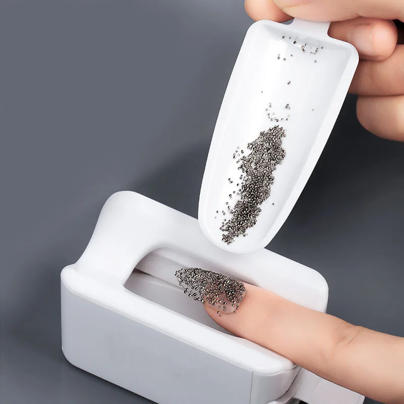 Nail Powder Recycling Tray With Funnel Glitter & Dip Powder