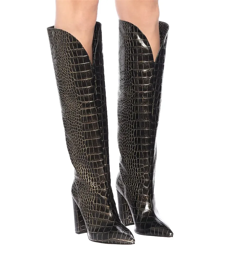Модный бренд fedonas; женские сапоги до колена; пикантные вечерние туфли-лодочки на высоком каблуке; сезон осень-зима; высокие женские сапоги высокого качества