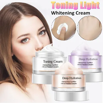 

Pure Natural Vitamins Cream Whitening Effective Repair Rough Skin Facial Care Instant Ageless Moisturizing Face Cream