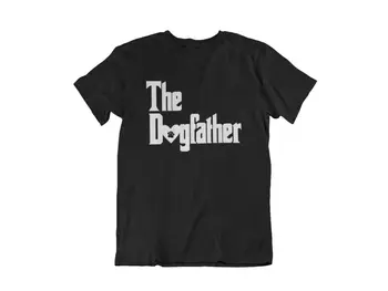 

Mens The DogFather T Shirt Cute Dog Lover Gift T-Shirt Fathers Day Dog Walker