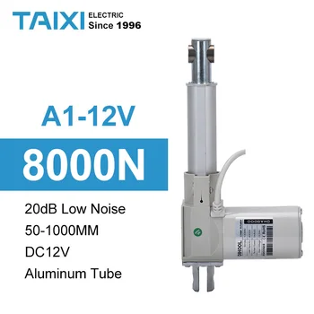 

DC12V Electric Linear Actuator 300mm 700mm 8000N Load Reciprocating Telescopic DC Motor Metal Gear Automatic Parking Garage Door