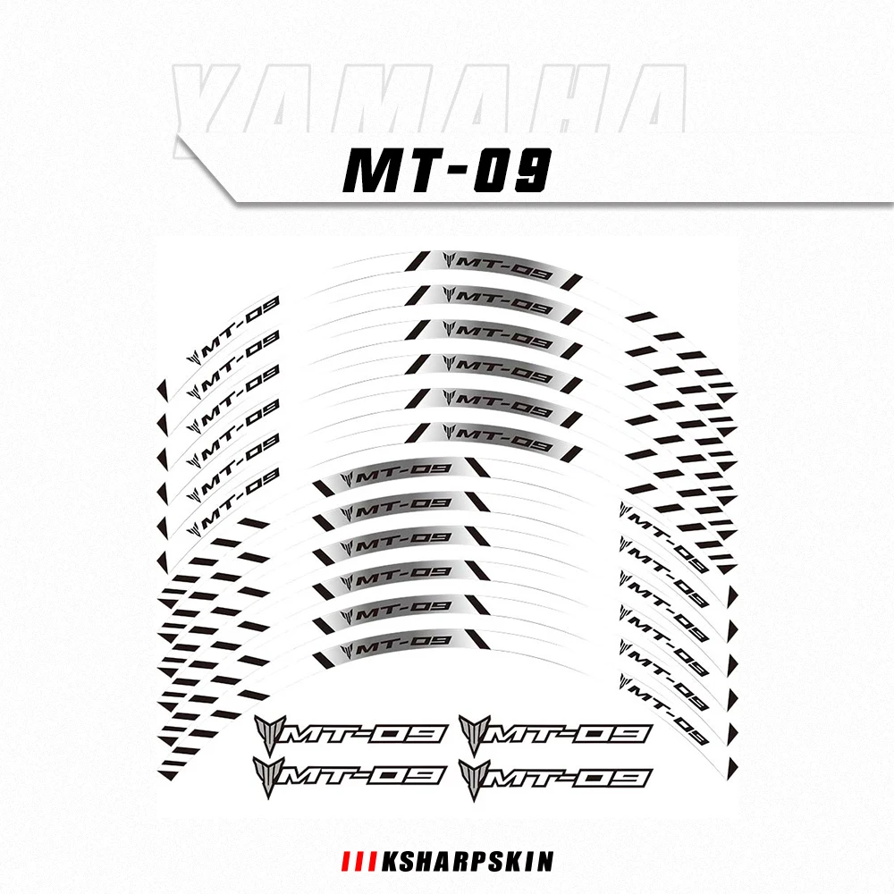 Мотоциклетные наклейки с наружным ободом на колеса отражающие декоративные шины