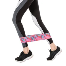 Glutes тренировки спортивные прочные нескользящие бедра ноги петли тренажерный зал приседания упражнения попой Сопротивление Группа фитнес попа