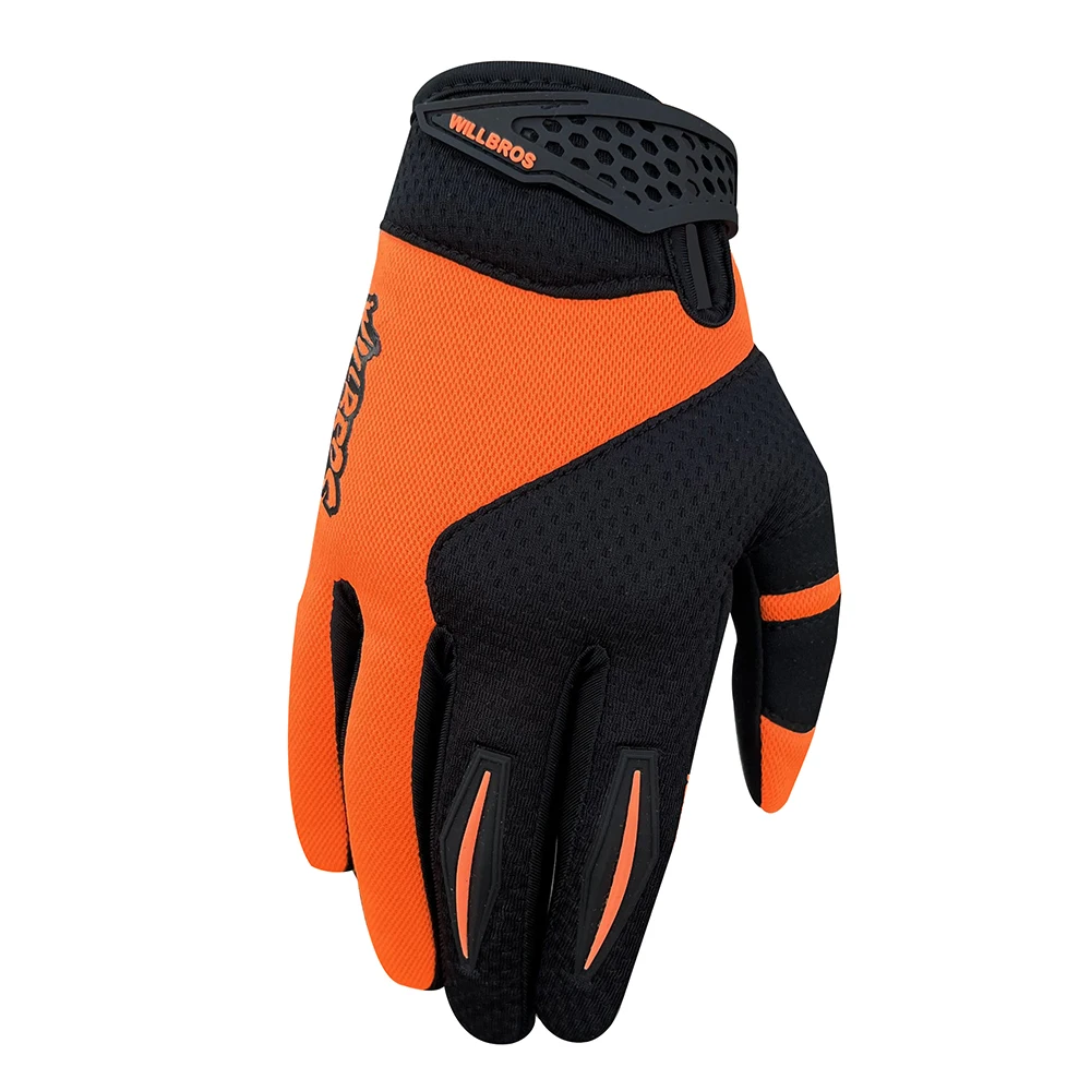 Dirtbike Guanti Touch Screen Telefono Motocross Dirtpaw Racing Enduro Off Road Willbros Moto Orange Luvas Uomo Donna Lady
