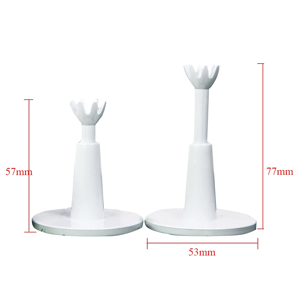 2Pcs/pack Driving Range Training Aids Golf Tee Accessories Outdoor Practice Stability Low Friction Adjustable Height Ball Holder