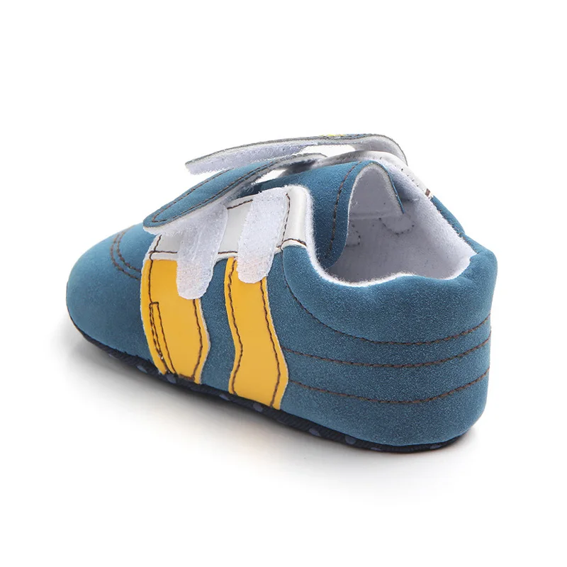 Toddler Baby Boys Casual Shoes Antislip Soft Bottom Patchwork Shallow Canvas Baby Sneakers
