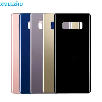 

10Pcs For Samsung Galaxy Note 8 Note8 N950 Battery Cover Back Glass Cover Rear Door Housing With LOGO With Sticker