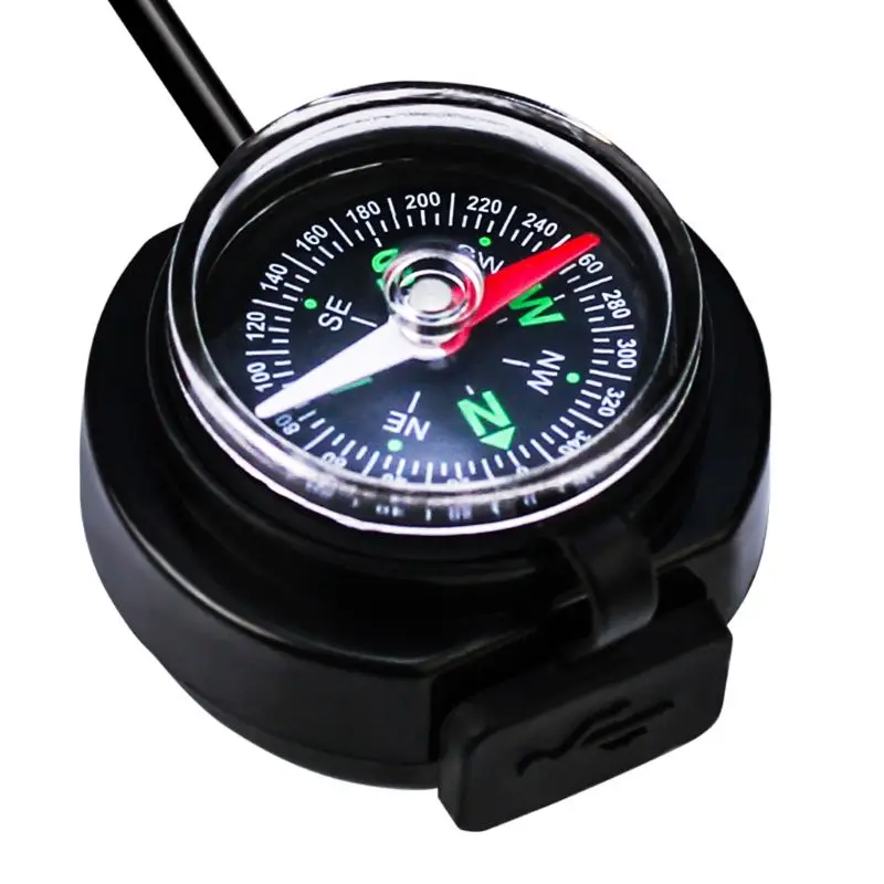 12V 24V мотоциклов Водонепроницаемый USB Зарядное устройство Мощность адаптер с компасом