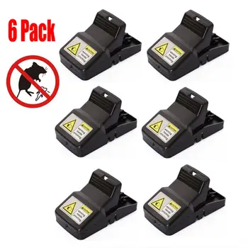 

Mouse Rats Trap, Reusable Rats Mice Trap That Work Human Power Mouse Killer Mouse Catcher Safe for Families and Pet, 6 Pack