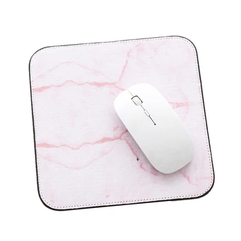 

Beautiful Romantic Computer Mouse Padding Mat Ultra Soft PU Marble Series Mouse Pad Square Gaming Mouse Pads