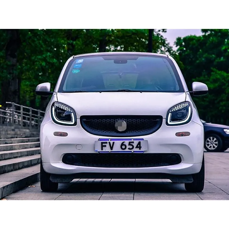 VLAND завод для автомобильных фар для Smart дизайн полный светодиодный фонарь и указатель поворота+ игра и вилка+ DRL