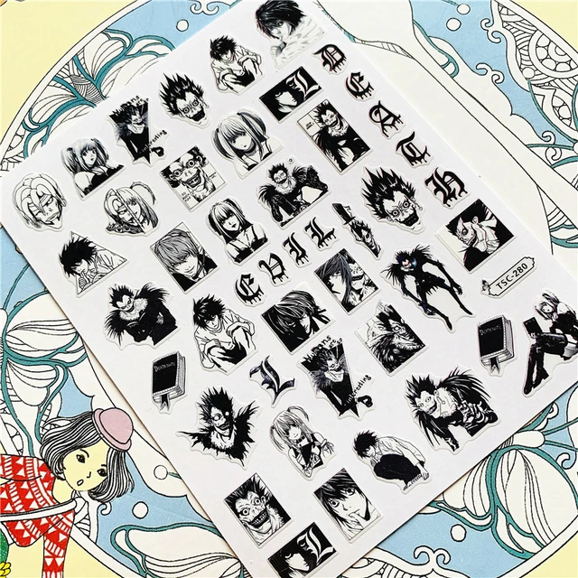 TSC-212 TSC-213 Cartoon anime character 3D Back glue Nail Art Stickers Decals Sliders Nail ornament decoration TSC-280