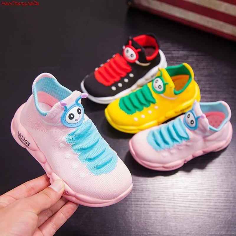 Обувь для девочек; Tenis Infantil; кроссовки для мальчиков; детские носки; обувь; высокие ботильоны; вязаная спортивная обувь; эластичные кроссовки; повседневная обувь