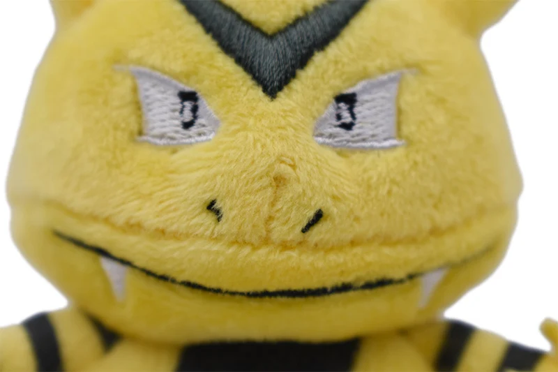 10 шт./компл. аниме Electabuzz мягкая плюшевая игрушка мультфильм плюшевые куклы для детей Рождественский подарок цена оптовой продажи