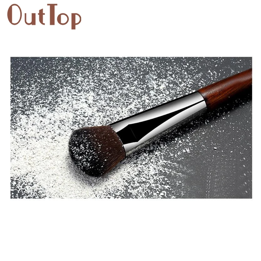 OutTop абсолютно новые и высококачественные 1 шт. кисти для макияжа ручной работы пудра тональный крем румяна кисть 17 см леверт Прямая поставка 05,13