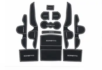 

Specially designed for kia 15-17 sorento door groove mat special water cup non-slip pad storage cushion decoration accessories