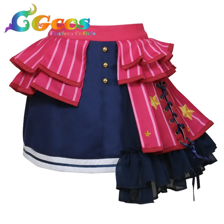 Аниме Bang Dream! Поппин вечерние Веселые Звезды Косплей Костюм Униформа Hanazono Tae Хэллоуин платья B