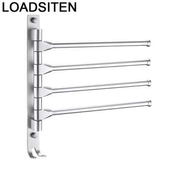 

Szafka Do Lazienki Prateleira Parede Meuble Accessories Banheiro Salle De Bain Rotatable Towel Rack Bathroom Wall Shelf