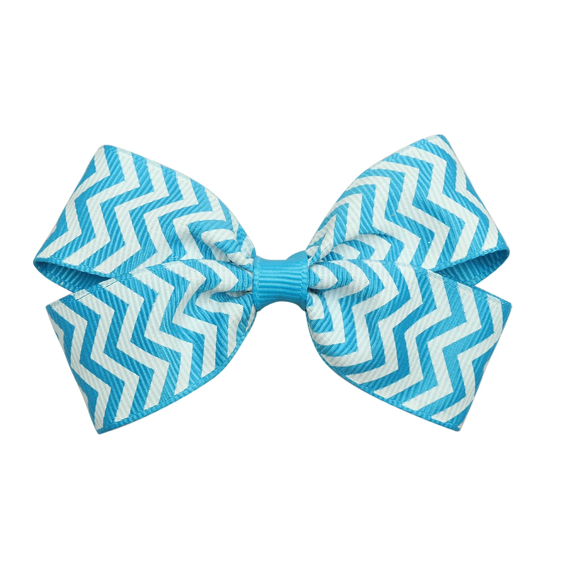 16 шт./компл. и девочек Hairbow зажимы 3,5 дюймов милые детские шпильки для волос Луки с/без зажимов волнистыми полосками Форма детский модный головной убор