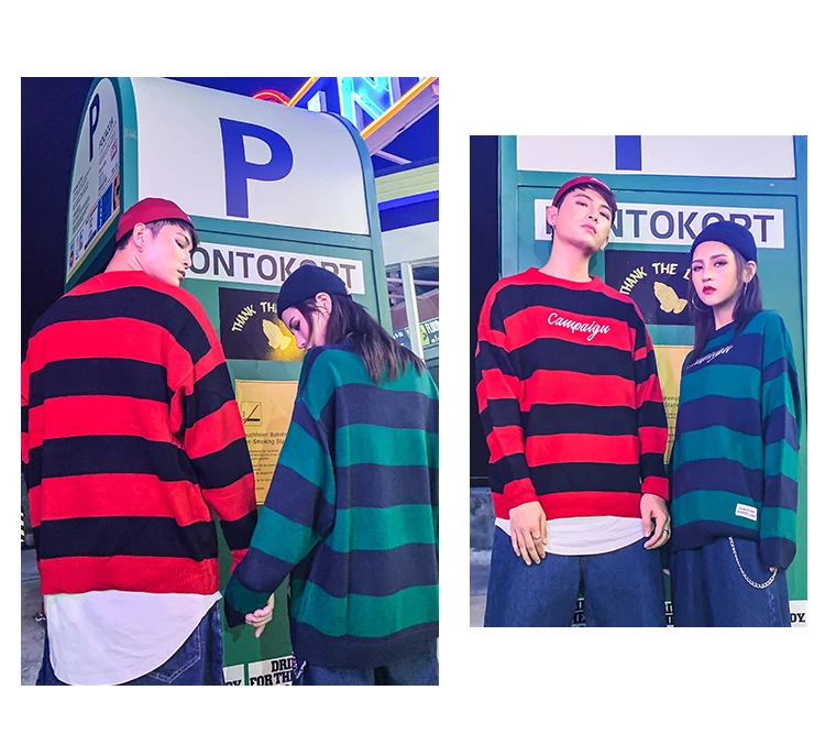 Privathinker, мужская и женская повседневная Уличная одежда, модные свитера для пары, Осенний цветной свитер в стиле хип-хоп, вязаные пуловеры для влюбленных