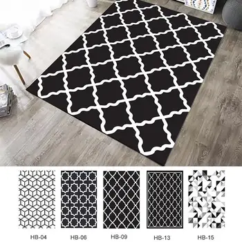 

Two Size Door Mat Rugs for Living Room Floor Mat Foot Pad Anti Slip Home Supplies Bathroom Polyester Household Water-Absorbing