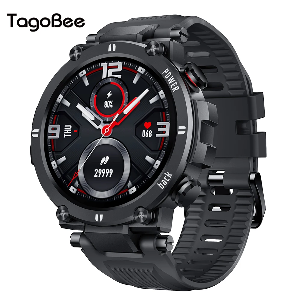 2021 Men Full Touch Screen Smart Watch Waterproof Fitness Tracker D13 Smartwatch for IOS Android | Электроника