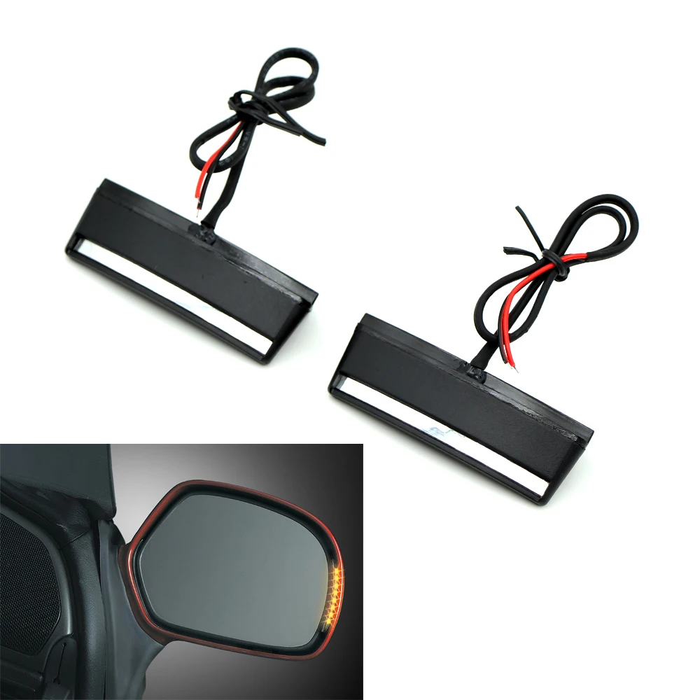 

Motorcycle Signal Lamp Side Mirror Decorative Lamp LED turn signal light for Honda Goldwing Gl1800 GL 1800 2001-2017