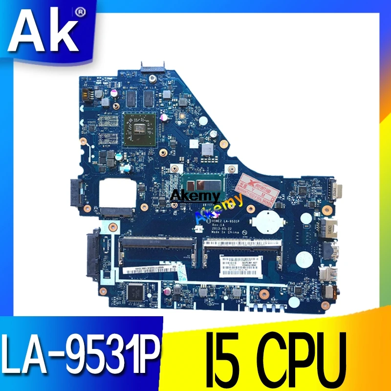 Материнская плата для acer Aspire E1-572 E1-572G Материнская плата ноутбука V5WE2 LA-9531P NBMFN11006 NB. MFN11.006 i5-4200u SR170