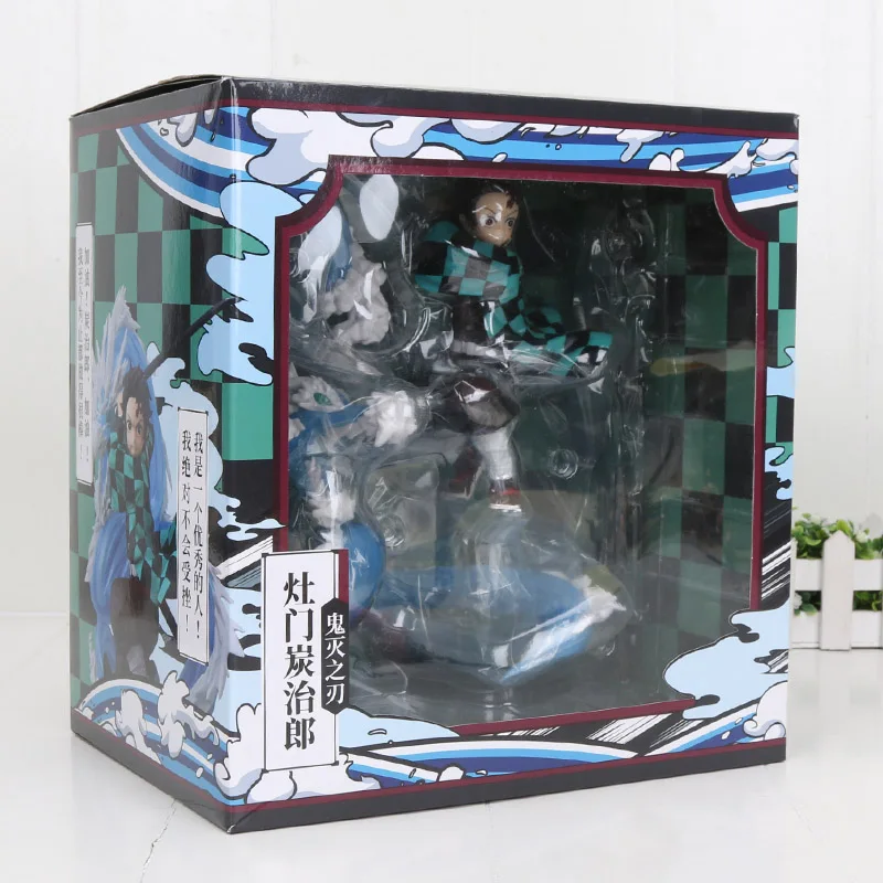 14 in box 16 см Kamado Tanjirou Kamado Nezuko Фигурка Игрушка Аниме демон убийца Kimetsu no Yaiba ПВХ фигурка модель игрушки - Цвет: 14 in box