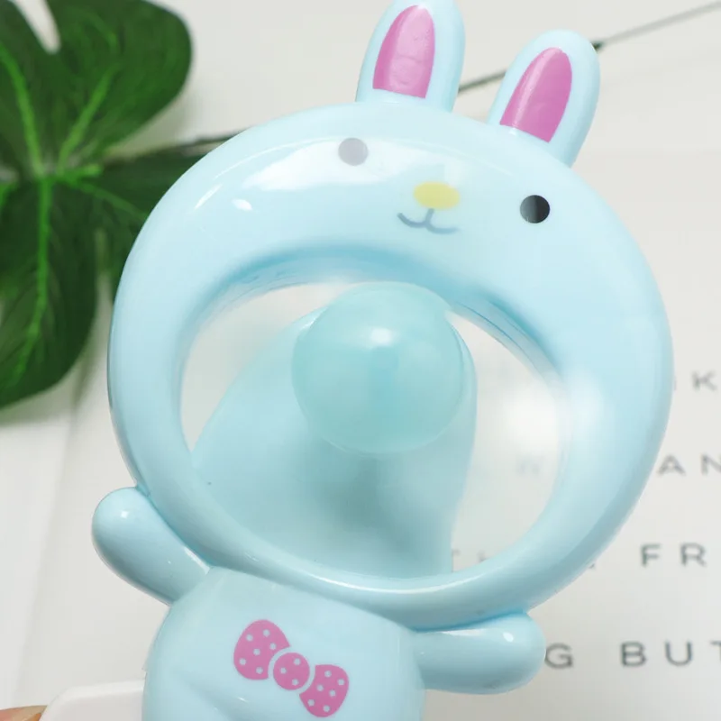 Креативный Mier Rabbit ручной фен для мыльных пузырей детский мини-вентилятор с мягким листом может выдувать пузырьковый мультяшный пузырьковый стержень