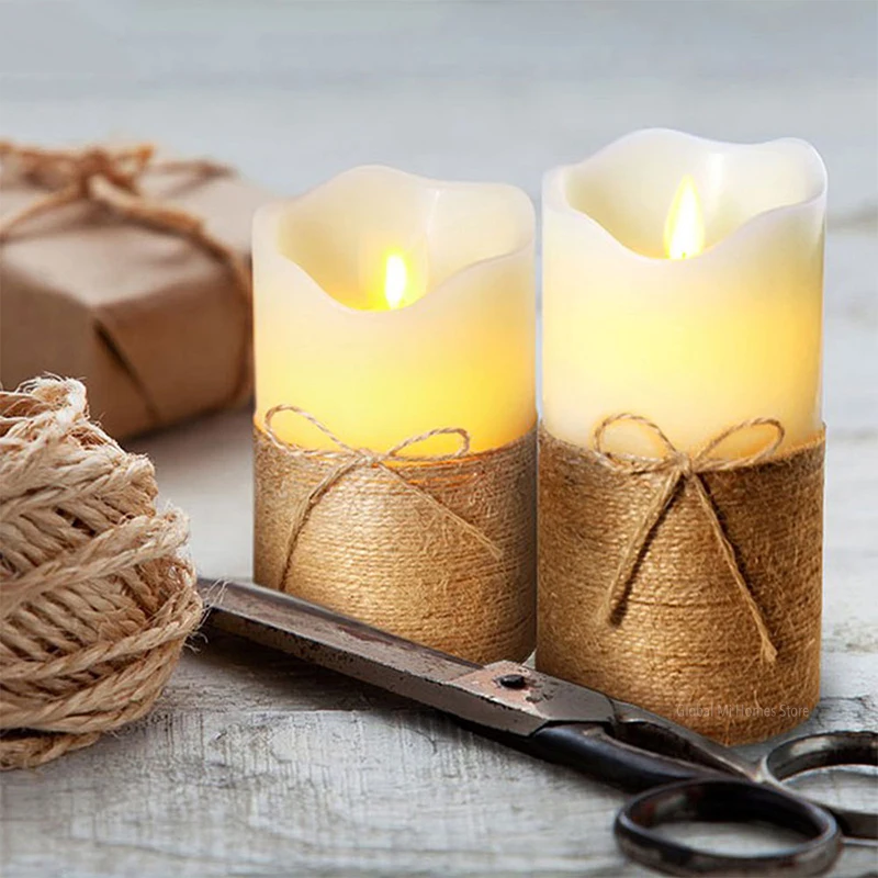 

Xiaomi Youpin Simulation Swinging Shake Flame led Candle 3pcs Restaurant Bar Cafe Arrangement Remote Control Electronic Candle