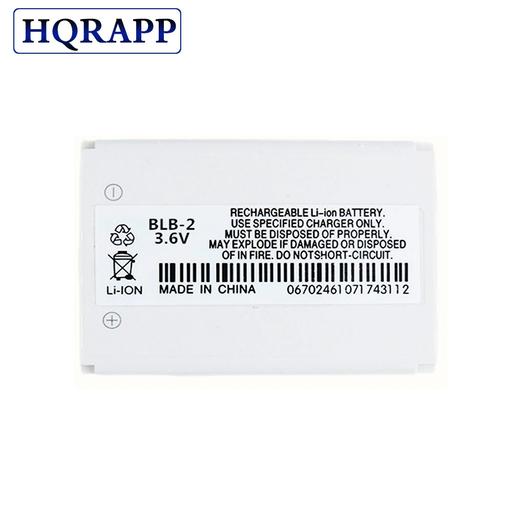 Новый литий ионный аккумулятор BLB2 для Nokia 3610 5210 6500 6510 7650 8210 8250 8310 8850 8890 8910 8910i