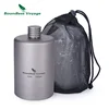 Boundless Voyage Outdoor Titanium Hip Flask Camping Wine Sports Bottle Drink Alcohol Whiskey Ti1579B ► Photo 2/6