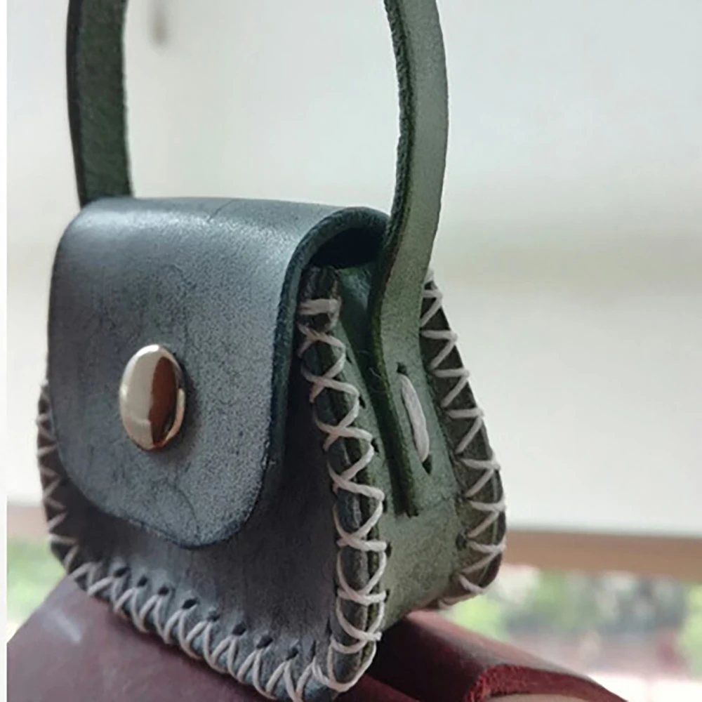 Lychee Life Mini Bag Pendant Sewing Pattern Acrylic Leather Template DIY Handmade Leathercrafts Supplies