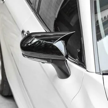 

2pcs Side Mirror Cap Trim Car Auto Rearview Cover ABS For Toyota Camry