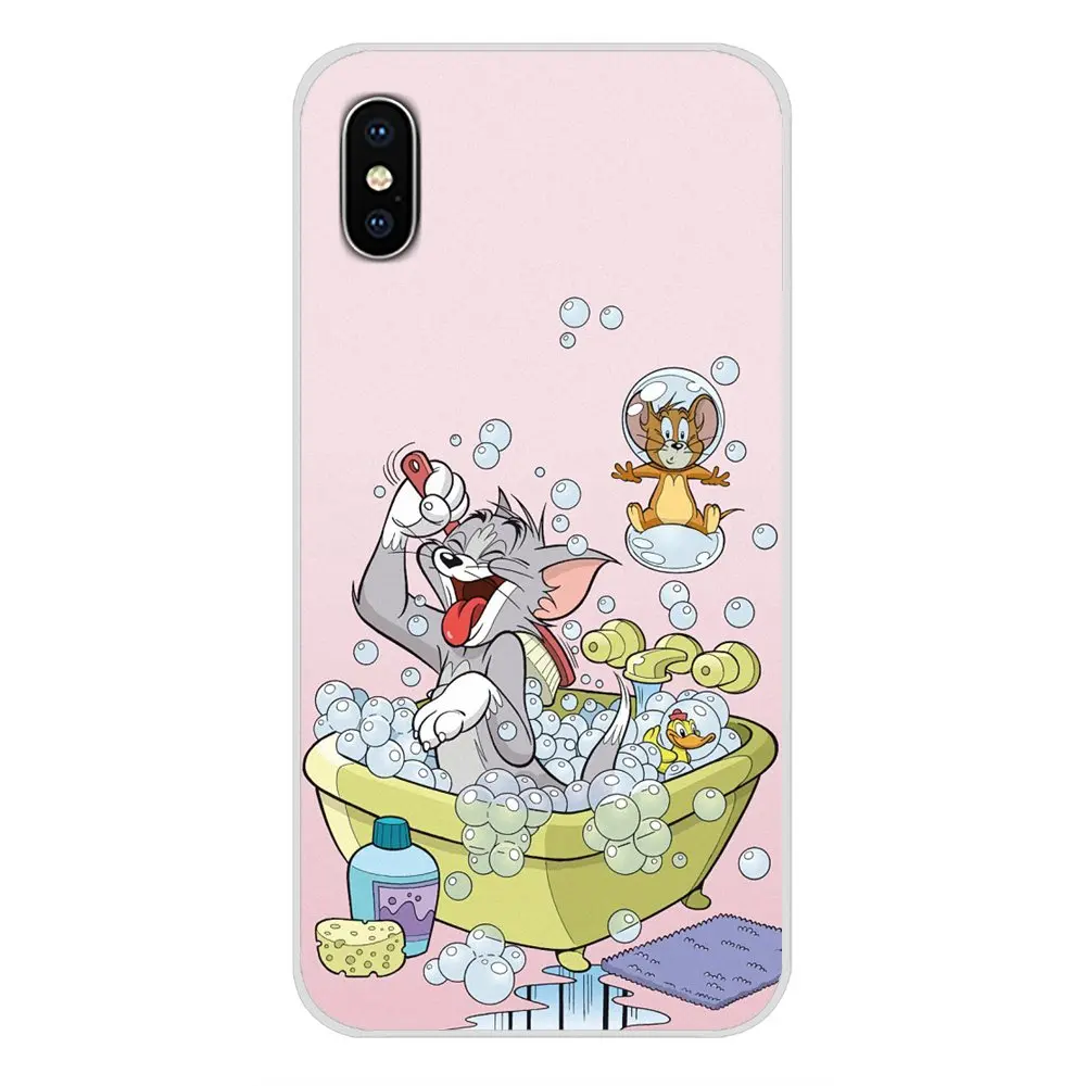Аксессуары, чехлы для телефонов, чехлы для huawei G7 G8 P7 P8 P9 P10 P20 P30 Lite Mini Pro P Smart Plus Tom& Jerry
