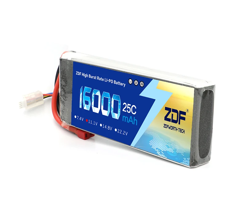 4 шт 2S 7,4 V и 4 шт 11,1 V 16000mAh 25C 50C для радиоуправляемый самолет, Квадрокоптер